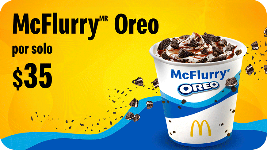Promociones McFlurry Oreo